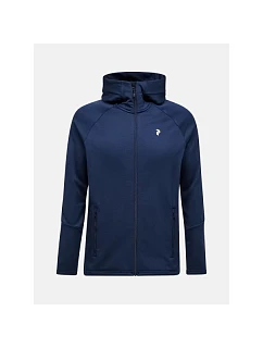 Mikina PEAK PERFORMANCE M Rider Essentials Zip Hood, tmavě modrá