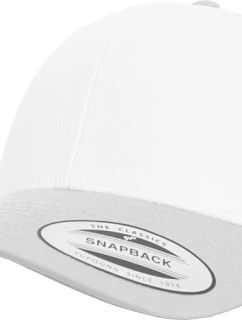 Flexfit 6606CF 6 panelová Trucker kšiltovka 55.06CF silver/white/silver
