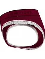 Dámské kalhotky BIKINI UW0UW04813 VLP vínové - Tommy Hilfiger Dámské kalhotky BIKINI UW0UW04813 VLP vínové - Tommy Hilfiger
