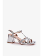 Sandály na podpatku  model 197571 Step in style