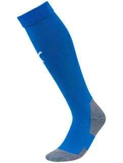 League Core Electric unisex fotbalové štulpny 703441 02 Blue - Puma