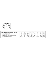 B&C My Polo 180 LSL Piqué polo s dlouhým rukávem 01.U425 sport grey