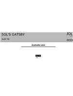 SOL'S Gatsby Úzká kravata 25.0598 black SOL'S Gatsby Úzká kravata 25.0598 black