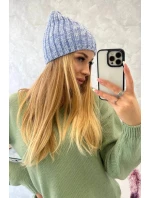 Fleecová čepice Merry K225 v modré barvě Fleecová čepice Merry K225 v modré barvě