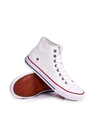 Pánské klasické vysoké tenisky BIG STAR DD174251 Bílé