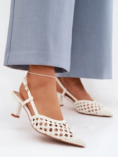 Sandály na podpatku  model 225223 Step in style