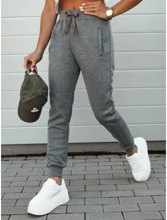 Dámské tepláky FITS tmavě šedé UY2185