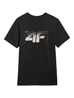 Pánské tričko 4F M2359 deep black 4FWAW25TTSHM2359 20S pánské