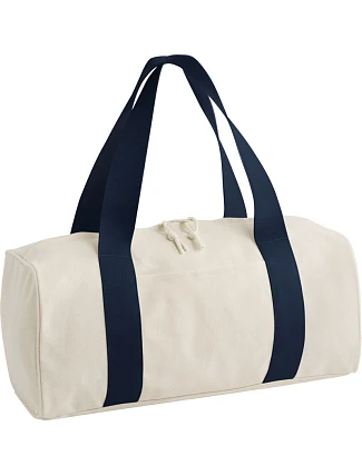 BagBase BG 676 Kulatá sportovní taška "Edit Duffle" 52.0676 natural/navy BagBase BG 676 Kulatá sportovní taška "Edit Duffle" 52.0676 natural/navy