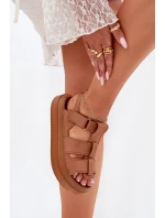 Dámské Sandály Na Platformě Camel Nitavelia Dámské Sandály Na Platformě Camel Nitavelia