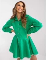 Dámské šaty-DHJ-SK-6801.63P-zelené Dámské šaty-DHJ-SK-6801.63P-zelené