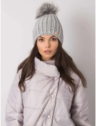 Dámská čepice.17 šedá