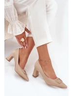 Lodičky na sloupku model 216314 Step in style Lodičky na sloupku model 216314 Step in style