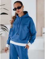 Dámská tepláková souprava SANELIS modrá FashionStreet AY0991