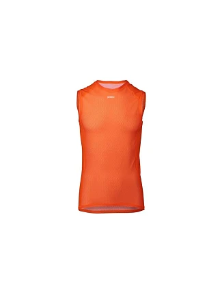 Cyklistická vesta POC ESSENTIAL LAYER Vest – oranžová