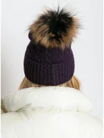 Dámská čepice AT CZ 173501.44 tmavě fialová Dámská čepice AT CZ 173501.44 tmavě fialová