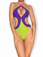 Rozzářené jednodílné plavky Playa Norte - Obsessive