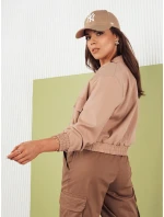 VERPI béžová dámská bunda typu bomber FashionStreet TY4297
