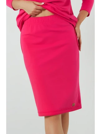 Italian Fashion Stella midi barva: fuchsiová Italian Fashion Stella midi barva: fuchsiová