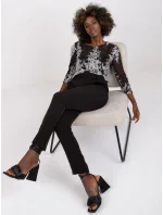 DHJ kalhoty SP 12787.21X černá DHJ kalhoty SP 12787.21X černá