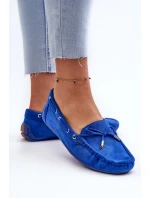 Dámské semišové mokasíny Blue Si Passione Dámské semišové mokasíny Blue Si Passione