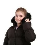 Dětský kabát NAX MONO black