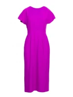 Tužkové šaty S398 levandulové - Stylove