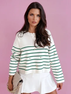 Dámský svetr VELORIA zelený MY2027