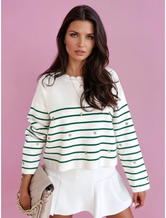 Dámský svetr VELORIA zelený MY2027