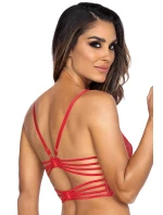 Dámská podprsenka / polokorzet V-9581 Červená - Axami Dámská podprsenka / polokorzet V-9581 Červená - Axami