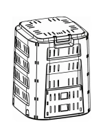 COMPOGREEN GARDEN COMPOSTER 220L PROSPERPLAST dětské