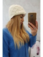 Fleecová čepice Roma Bis K235 ecru Fleecová čepice Roma Bis K235 ecru