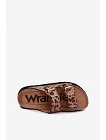 Lakované dámské pantofle na platformě se zlatými klipsy Lee Cooper LCW-26-35-4459L Černé