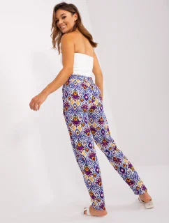 Kalhoty D73770M61869O fialová