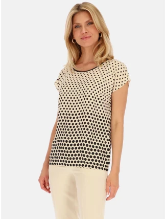 Dámský Top Over Beige - Potis & Verso Dámský Top Over Beige - Potis & Verso