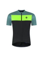 Rogelli CORE BLOCK dres černá-tur-žlutá S