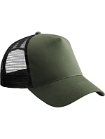Beechfield B 640 5 panelová Trucker kšiltovka 53.0640 olive green/black Beechfield B 640 5 panelová Trucker kšiltovka 53.0640 olive green/black