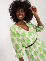 Šaty DHJ SK 17370.83 světle zelené