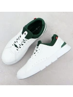 McArthur MC19 pánská bílá kožená sportovní polobotka