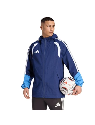 Pánské bundy adidas Tiro 26 Rain Jacket navy blue JY8963 pánské