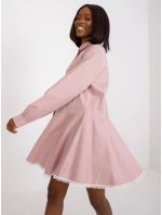 Šaty DHJ SK 6801.63P světle růžová Šaty DHJ SK 6801.63P světle růžová