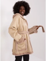 LK KR 509459 bunda.96P béžová LK KR 509459 bunda.96P béžová