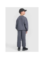 Chlapecké tepláky joggers 4F 4FJRAW25TTROM1605-22S