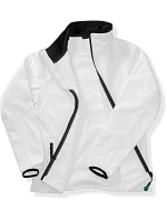 Result R 231F Dámská 2-vrstvá softshell bunda "Printable" 30.231F white/black Result R 231F Dámská 2-vrstvá softshell bunda "Printable" 30.231F white/black