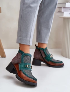 Boty na podpatku model 219253 Step in style