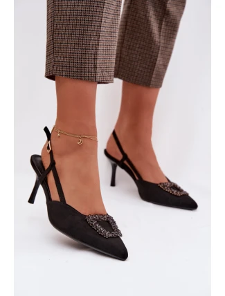 Sandály na podpatku  model 224464 Step in style