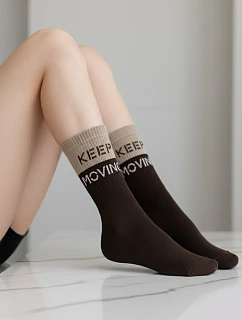 Milena ponožky 0071-008 Unique Half froté 38-41