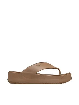 Crocs Getaway Platform Flip Flip Brown 209410 2JJ dámské