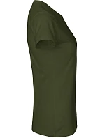 Neutral O 80001 Dámské tričko z těžké bio bavlny 77.8001 military