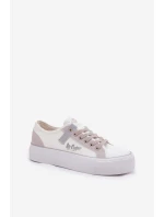 Dámské Tenisky Na Platformě Lee Cooper LCW-25-31-3479L Bílý-Světlý